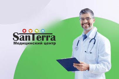 Продвижение медицинского сайта клиники SanTerra